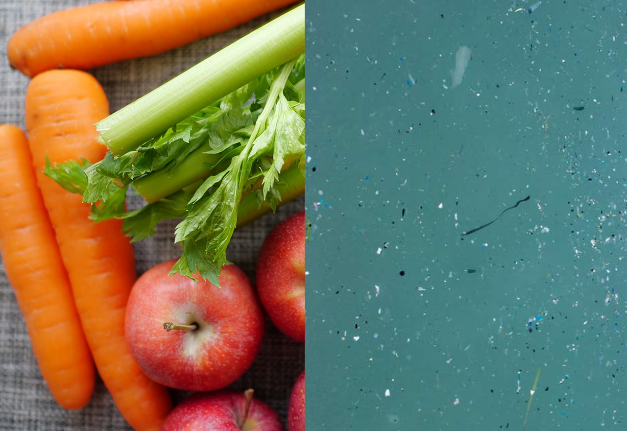 Un nuovo studio italiano ha trovato microplastiche in frutta e verdura