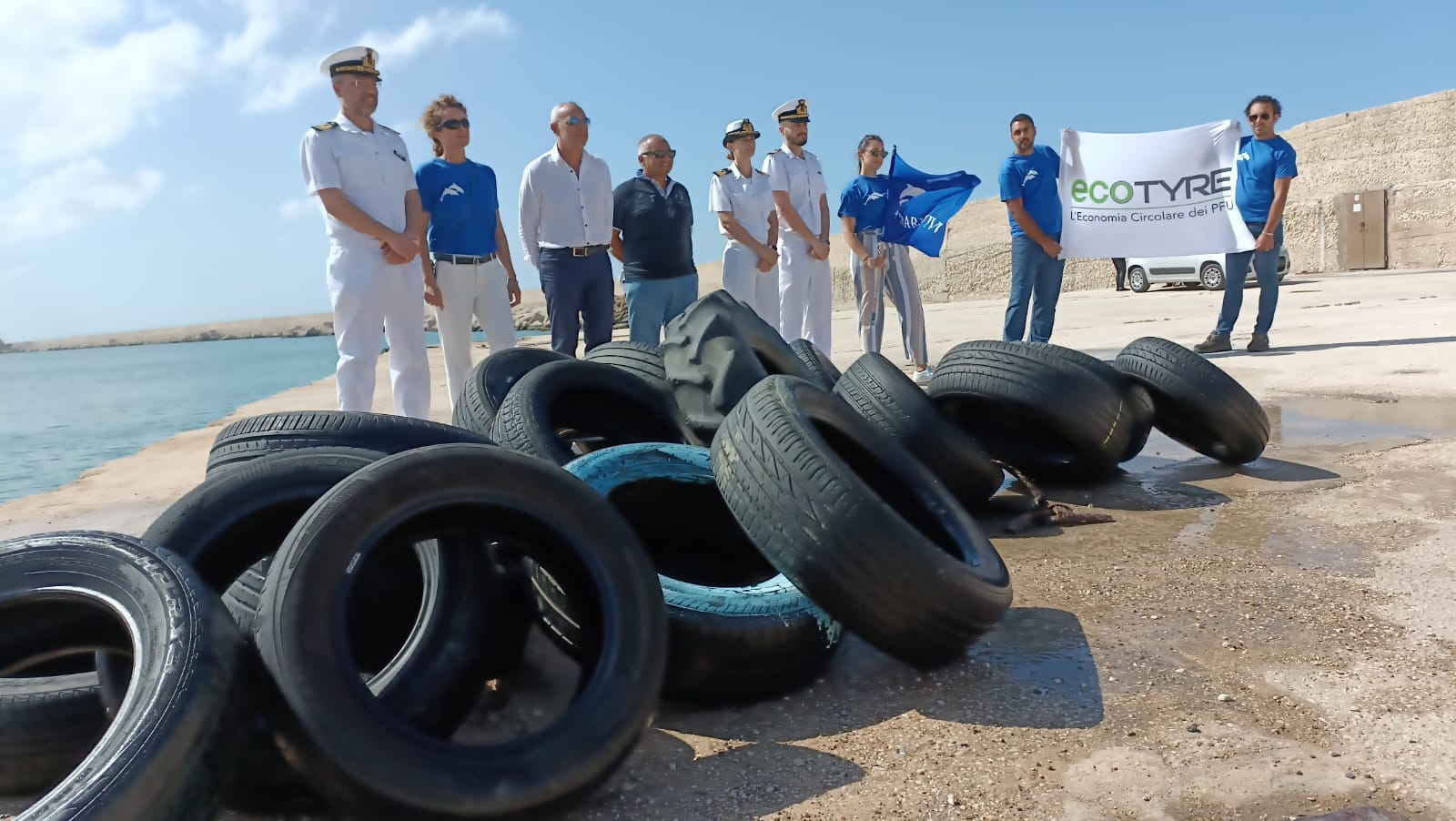Marevivo ed EcoTyre: parte da Mazara del Vallo PFU Zero 2022