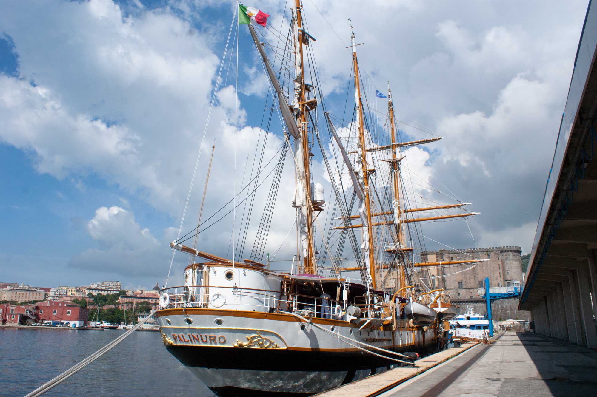 Marevivo’s “Only One” campaign on board the Nave Palinuro, at the Port of Naples