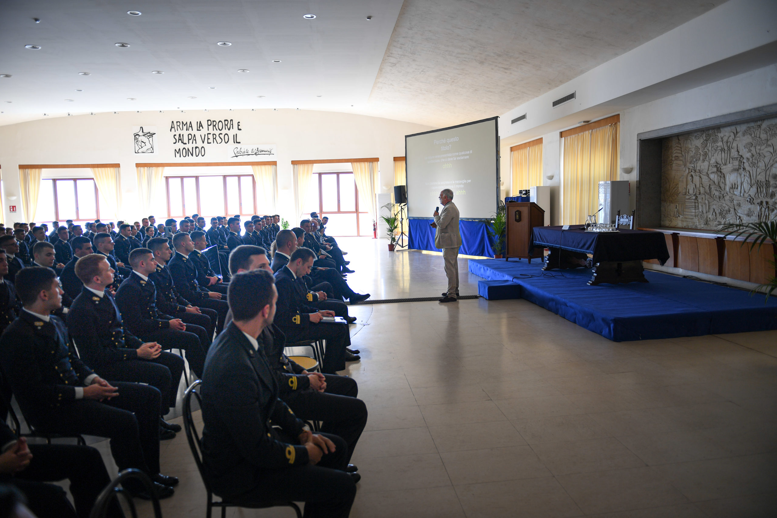 Marevivo all’Accademia Navale di Livorno con una lectio magistralis sui temi del mare
