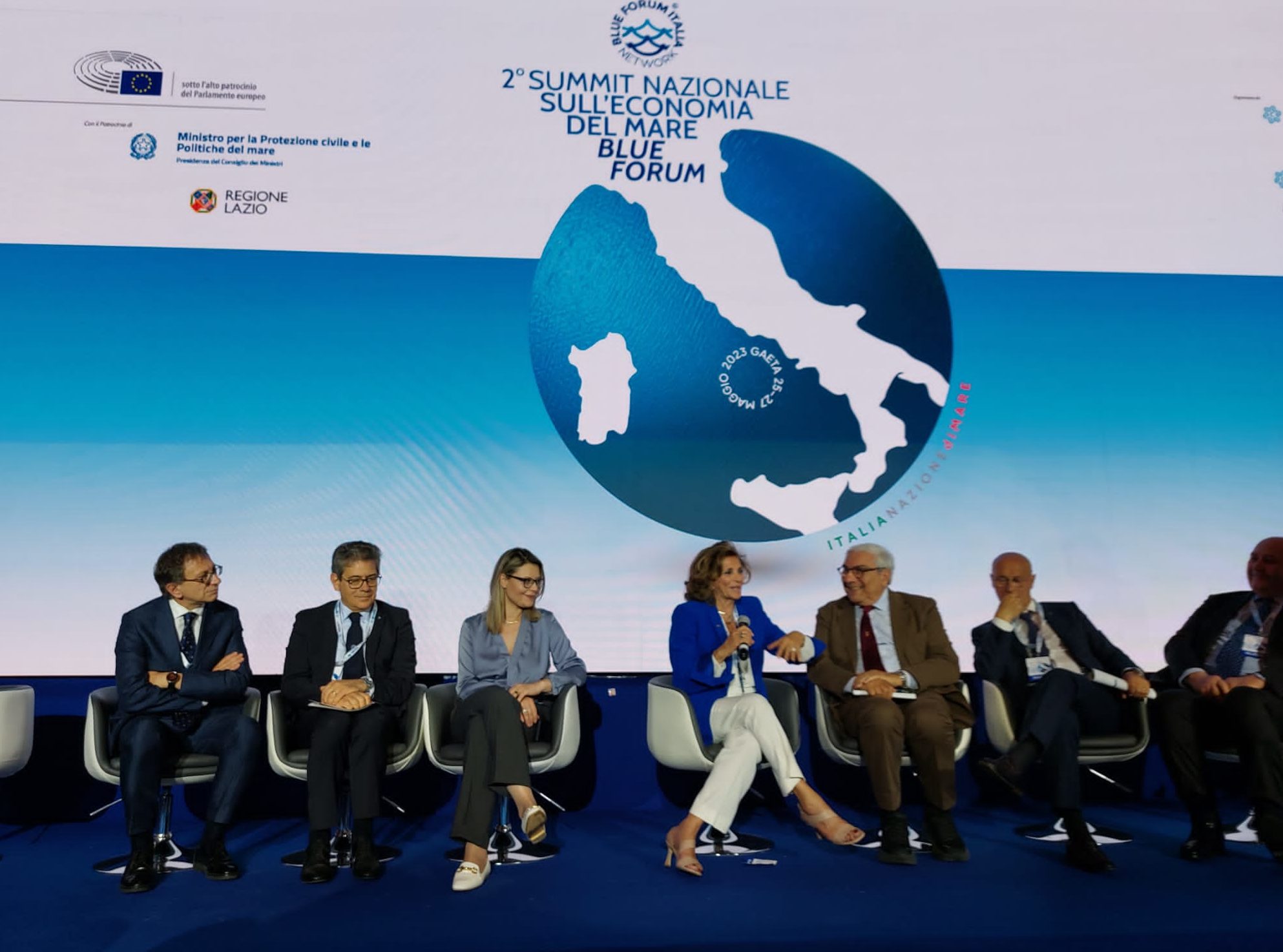 La nostra Presidente a Gaeta al Summit Nazionale sull’Economia del Mare – Blue Forum