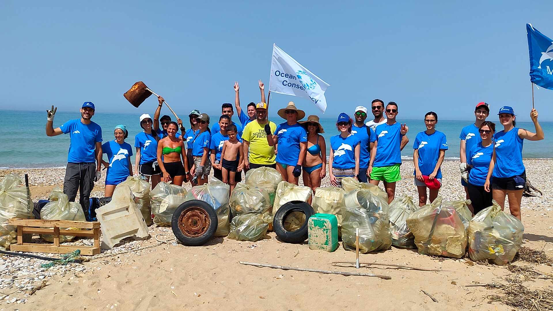 Sicilia: oltre 1 tonnellata di rifiuti raccolti in tre mesi