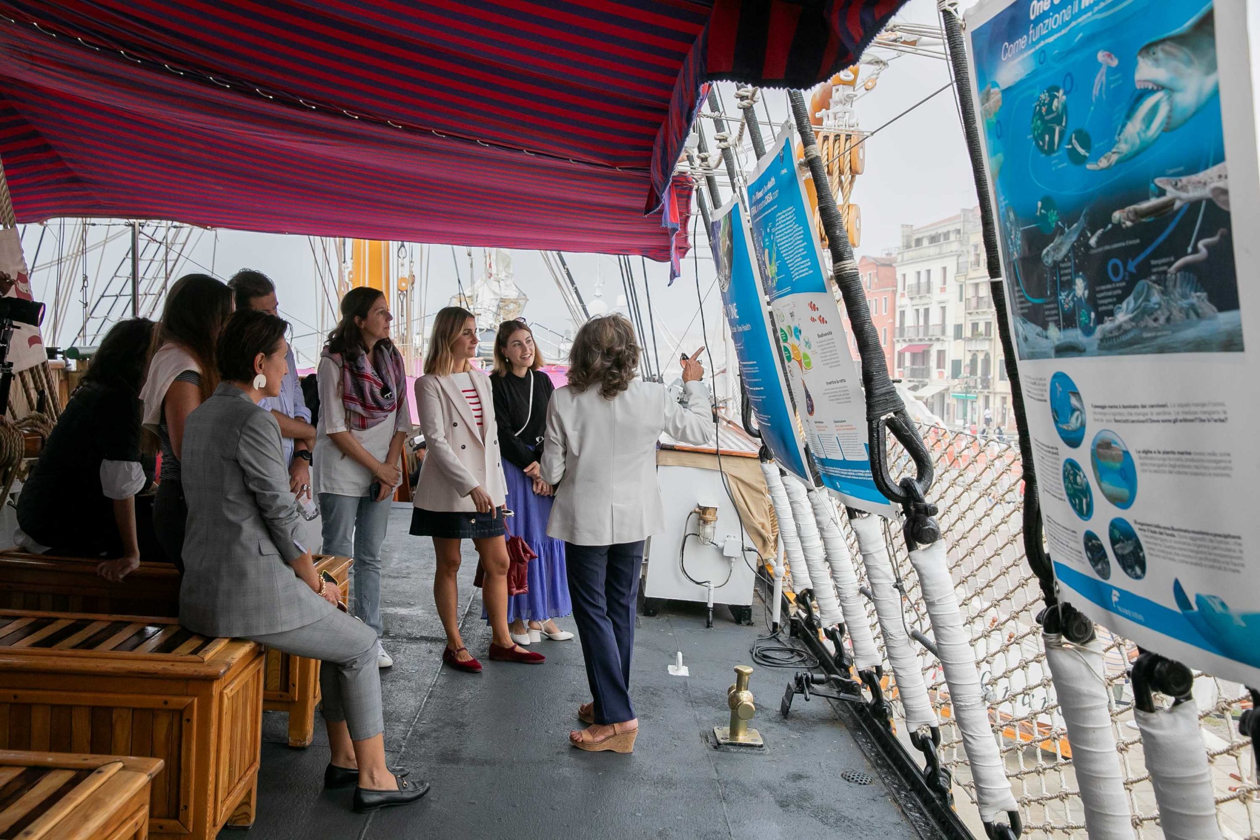 “Only One”: Marevivo a Venezia, a bordo di Nave Palinuro, per fare cultura sull’inquinamento marino da microfibre