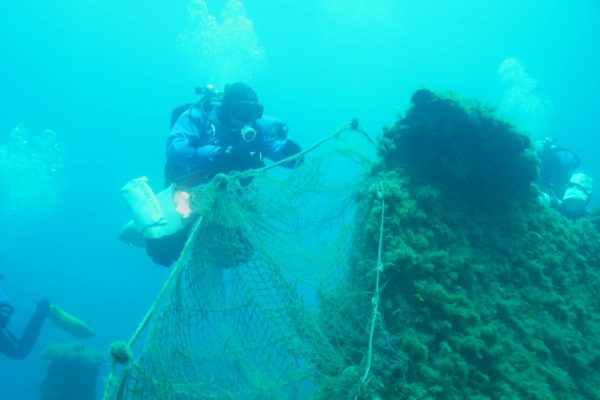 Divisione Subacquea Marevivo Rete Relitto Pavlos 3 Divisione Subacquea Marevivo Rete Relitto Pavlos 3