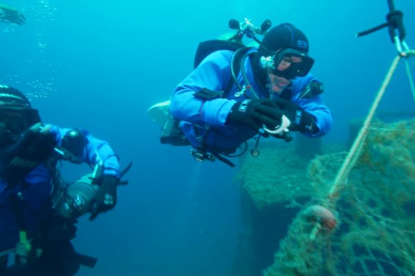 Divisione Subacquea Marevivo Rete Relitto Pavlos 6 Divisione Subacquea Marevivo Rete Relitto Pavlos 6