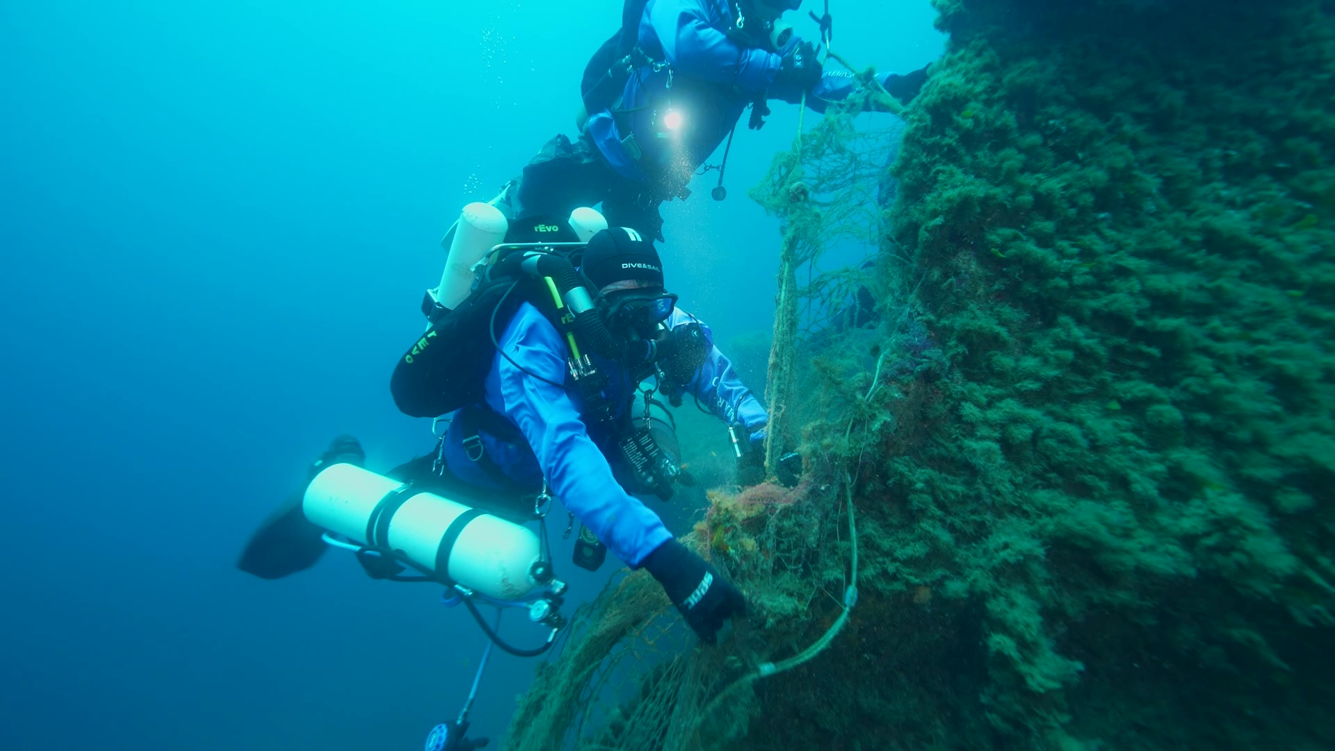 Marevivo, Capitaneria di Porto di Trapani e Free Divers, insieme per recuperare le reti abbandonate in mare