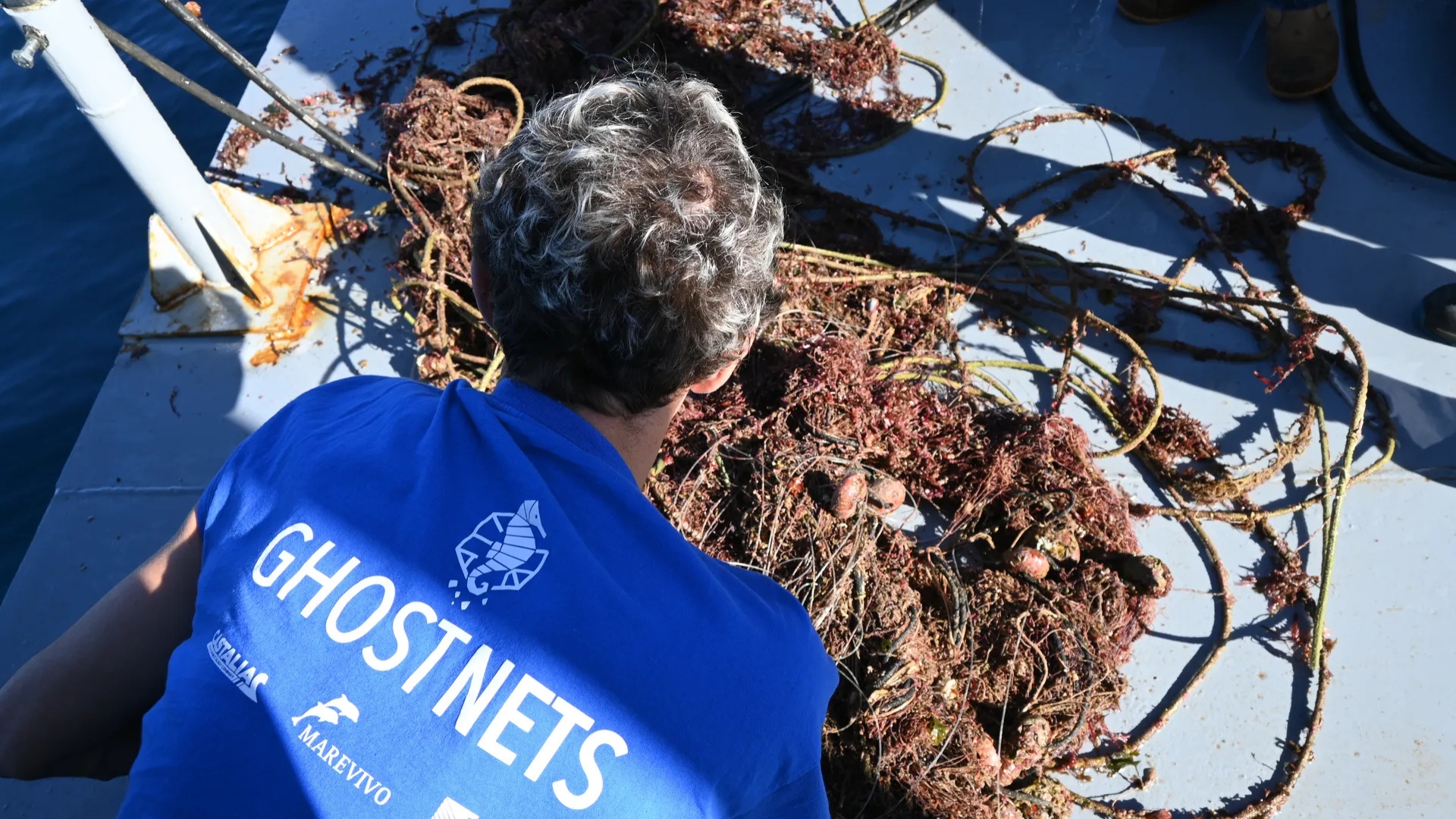 Successo del PNRR-MER “GhostNets”: recuperate 11 tonnellate di attrezzi da pesca dai fondali italiani