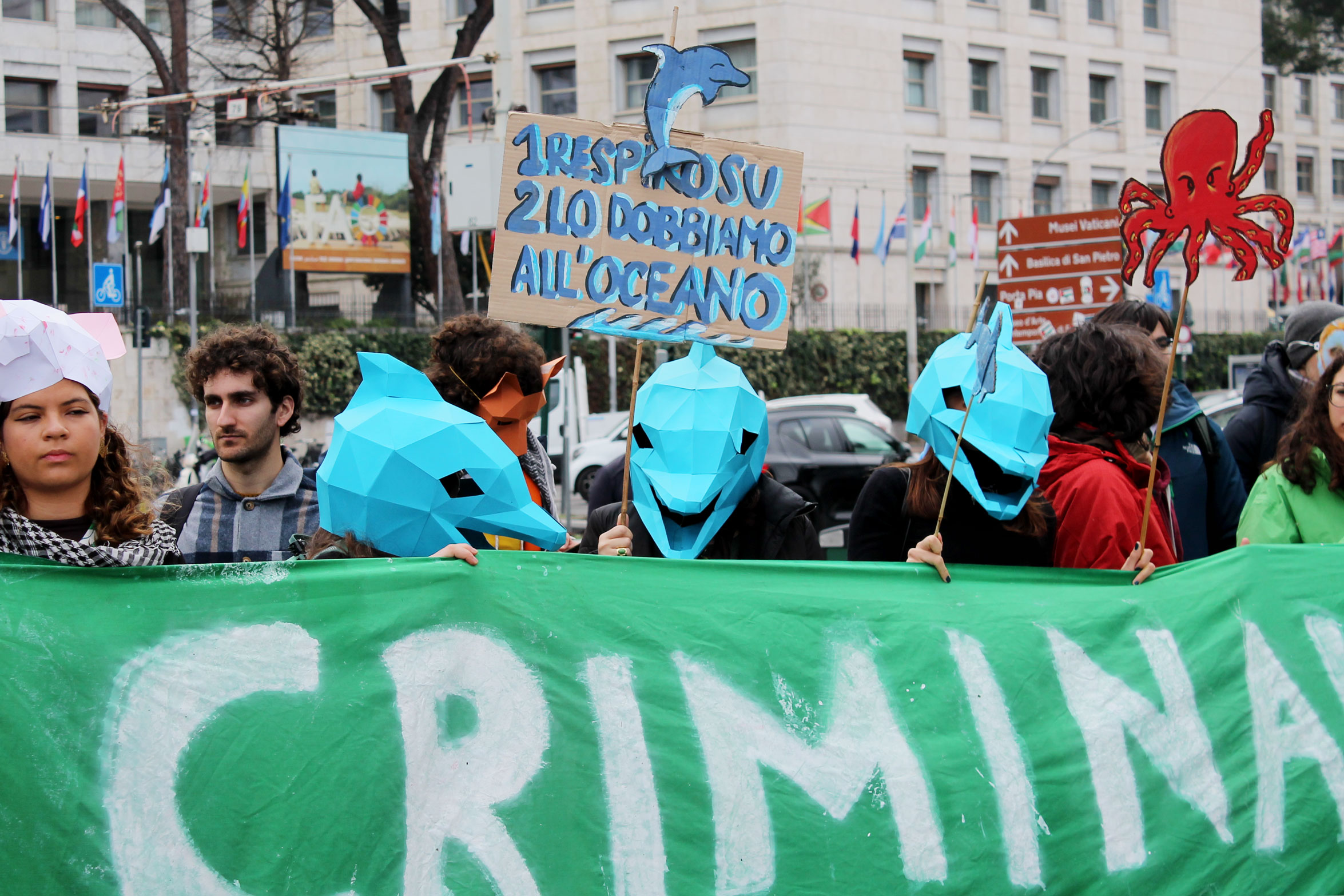Climate Pride, Marevivo Takes to the Streets for Biodiversity